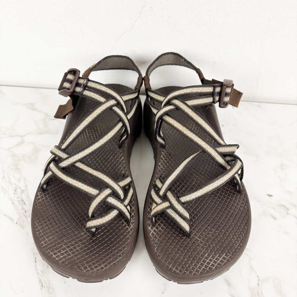 Chaco Women's ZX2 Unaweep Marigold Brown Strappy Sport Sandals Sz 9 - Picture 3 of 8